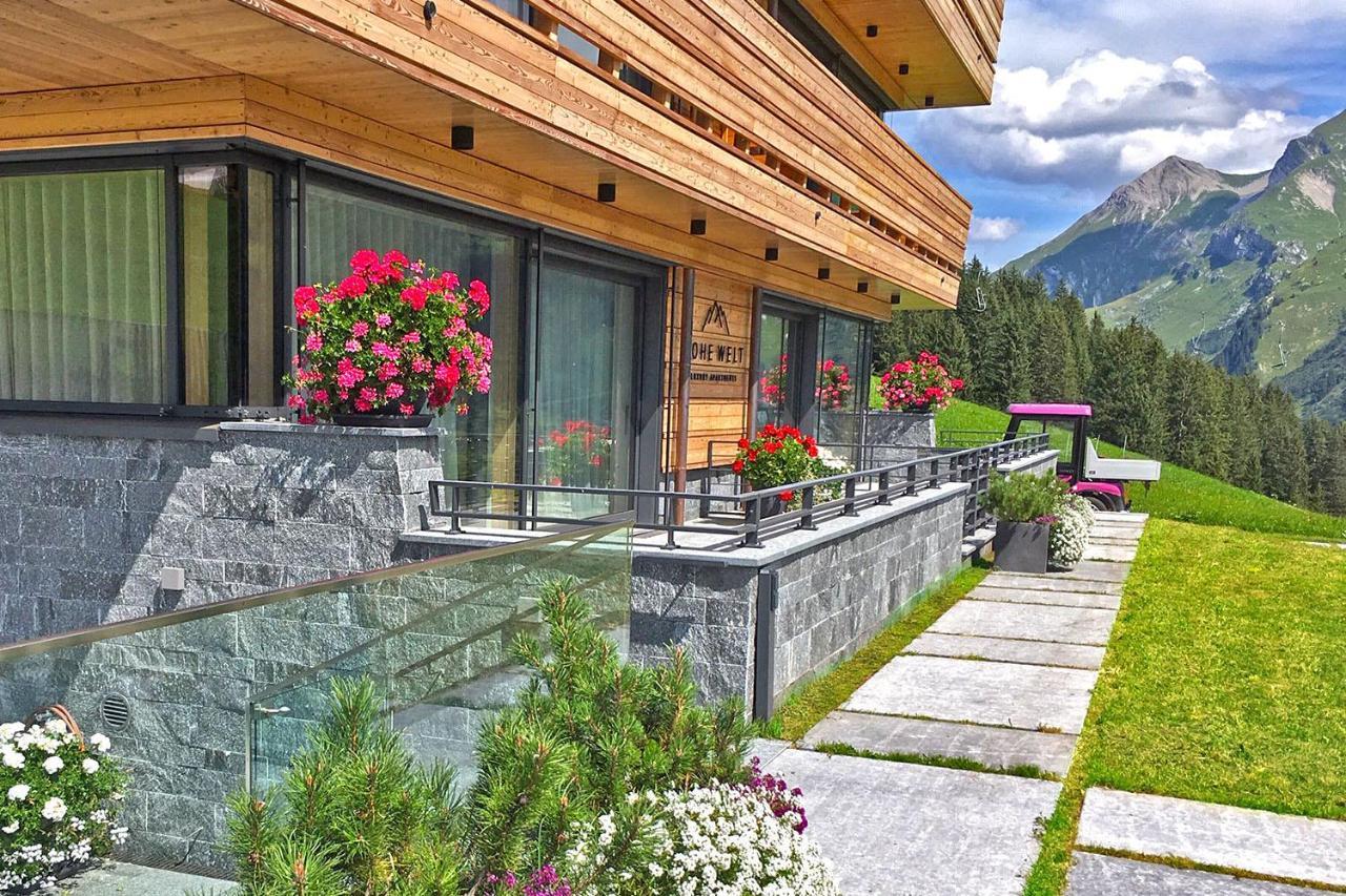 Chalet Hohe Welt - Luxury Apartments Lech am Arlberg Kültér fotó