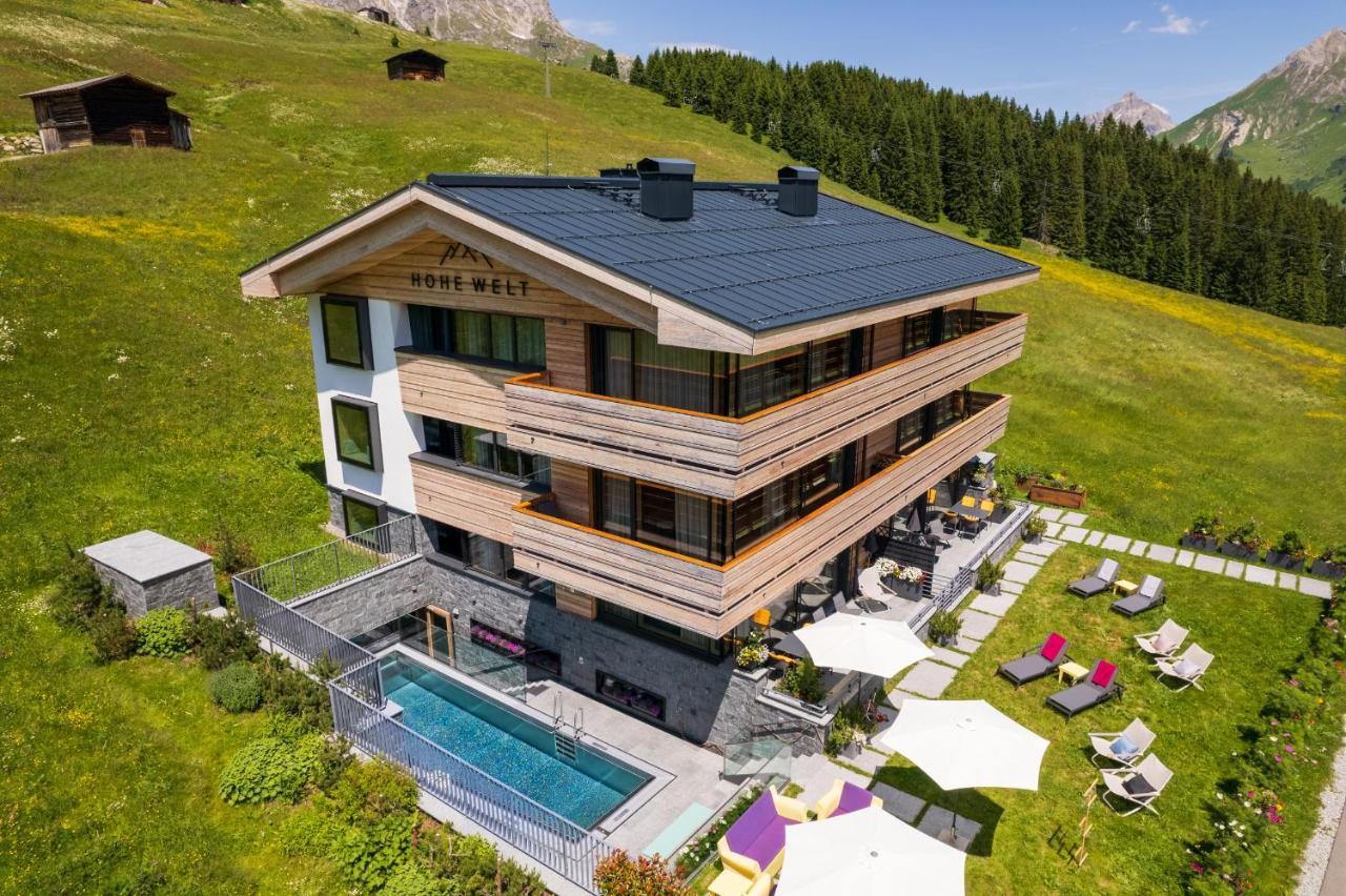 Chalet Hohe Welt - Luxury Apartments Lech am Arlberg Kültér fotó