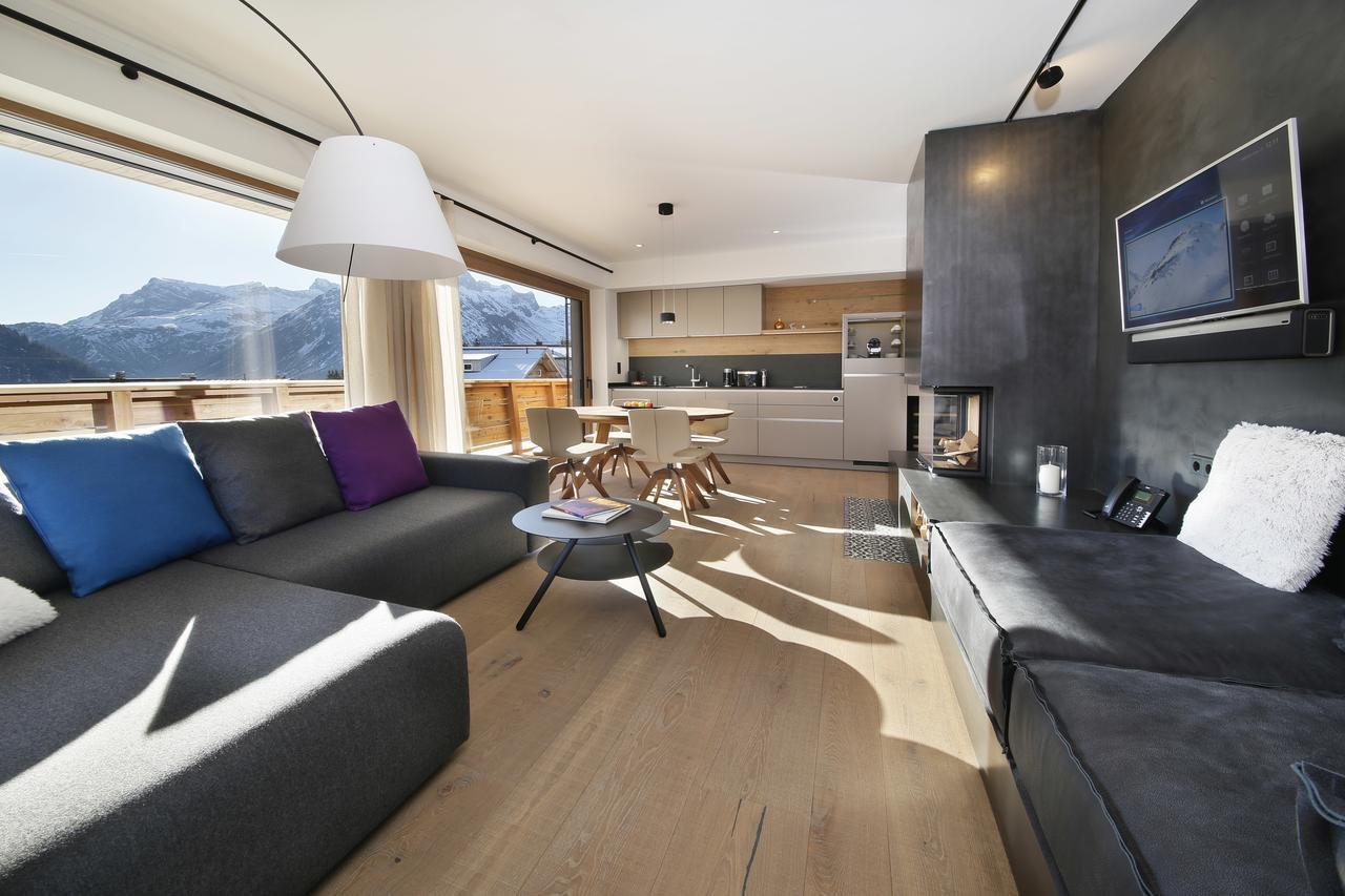 Chalet Hohe Welt - Luxury Apartments Lech am Arlberg Kültér fotó